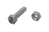 Algopix Similar Product 9 - Hex Bolt Set Screw 48 Grade Steel M6 X