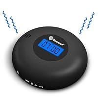 Algopix Similar Product 12 - Geevon Vibrating Alarm Clock for Heavy