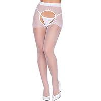 Algopix Similar Product 1 - EC077 Fishnet Stockings for Women High