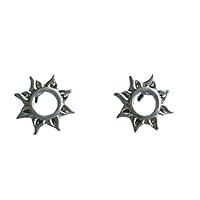 Algopix Similar Product 11 - Howards Sun Stud Bud Stud Earrings for