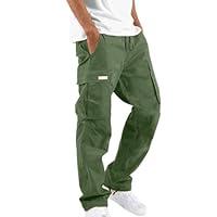 Algopix Similar Product 19 - Firshop Cargo Pants for Men Baggy