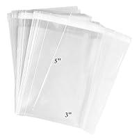 Algopix Similar Product 11 - 200 Pack Clear Resealable Cellophane