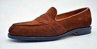 Algopix Similar Product 11 - Goodyear welted suede penny loafer slip