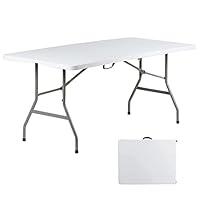 Algopix Similar Product 13 - GoTrio 6 Foot Folding Table 6ft