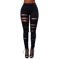 Algopix Similar Product 18 - SADUORHAPPY Women Mid Waisted Skinny