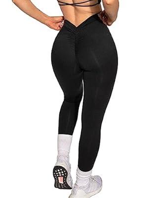 HD wallpaper: women's black Nike leggings, yoga pants, model, ass