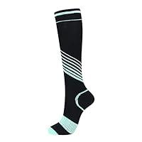 Algopix Similar Product 2 - Generic Compression Socks Color Strip