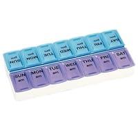 Algopix Similar Product 14 - ApexTwiceaDay Weekly Pill Organizer