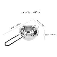  1000ML Upgrade Double Boiler Stainless Steel Melting Pot For  Chocolate, Candle And Candy Making
