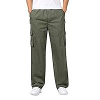 Algopix Similar Product 10 - Mens Sweatpants Zipper Fly Cotton