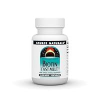 Algopix Similar Product 12 - Source naturals Biotin Fast Melt Hair