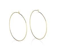 Algopix Similar Product 17 - Big Gold Filled Hoop Earrings for Women