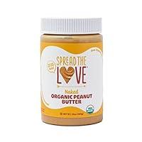 Algopix Similar Product 15 - Spread The Love NAKED Organic Peanut