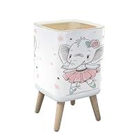 Algopix Similar Product 2 - PHAIBHKERP Trash Can with Lid cute baby