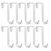 Algopix Similar Product 6 - 10pcs Over The Door Hooks  Sturdy 