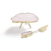 Algopix Similar Product 13 - Anna New York Torta Cake Stand Rose