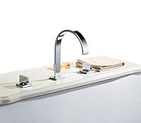 Algopix Similar Product 11 - HHOOMMEE Two Handles Bath Mixer Taps