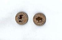 Algopix Similar Product 1 - Wooden Nickel Qty 12 Laser Cut Wood