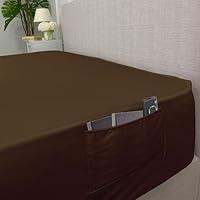 Algopix Similar Product 11 - Ambesonne Fitted Sheet with Side