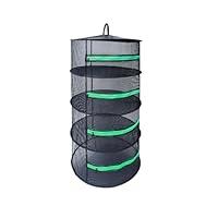 Algopix Similar Product 3 - Growsun Black Herb Drying Rack WGreen
