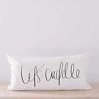 Algopix Similar Product 1 - Lumbar Pillow  Lets Cuddle Handmade