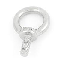 Algopix Similar Product 1 - uxcell Lifting Eye Bolt M6 Male Thread