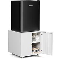 Algopix Similar Product 10 - INMOZATA Fridge Cabinet Large Fridge