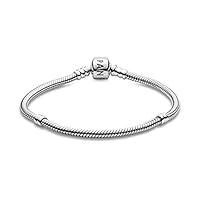 Algopix Similar Product 6 - Pandora Moments Logo Barrel Clasp Snake
