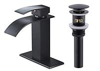 Algopix Similar Product 17 - VOTON Black Bathroom Faucets Modern