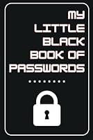 Algopix Similar Product 2 - My Little Black Book of Passwords Log