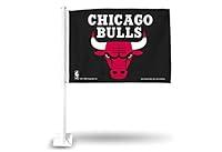Algopix Similar Product 4 - Chicago Bulls Car Flag (Black)