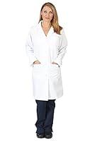 Algopix Similar Product 9 - Natural Uniforms Unisex 40 Inch Lab Coat