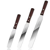 Algopix Similar Product 11 - PUCKWAY Straight Cake Icing Spatula set