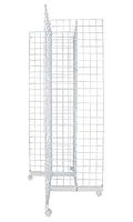 Algopix Similar Product 16 - White 4Way Wire Grid Tower with Base