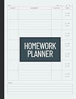 Algopix Similar Product 8 - Homework Planner Undated Assignment