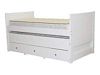 Algopix Similar Product 2 - Bedz King Captains Twin Bed with Twin
