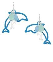 Algopix Similar Product 1 - Sealife Dolphin Rubber Plated Charm