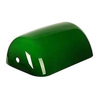Algopix Similar Product 17 - Newrays Green Glass Bankers Lamp Shade