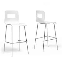 Algopix Similar Product 18 - Baxton Studio Greta Modern Bar Stool