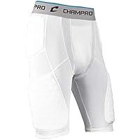 Algopix Similar Product 3 - CHAMPRO TriFlex Padded Short Youth
