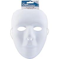 Algopix Similar Product 4 - "White Matte PVC Mask-9.75"""