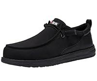 Algopix Similar Product 8 - LARNMERN Slip On Steel Toe Loafers Men