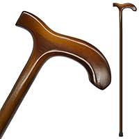 Algopix Similar Product 3 - FLYDRUM Wooden Walking Cane for Men and