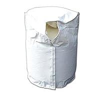 Algopix Similar Product 7 - ADCO 2111 White RV Propane Tank Cover