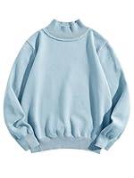 Algopix Similar Product 3 - Haloumoning Boys Turtleneck Sweater