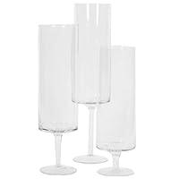 Algopix Similar Product 17 - Koyal Wholesale Long Stem Glass Candle