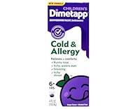 Algopix Similar Product 17 - Dimetapp Childrens Cold and Allergy