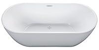 Algopix Similar Product 17 - ALFI brand AB8839 Tub, 67", White