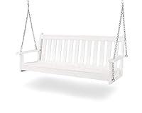 Algopix Similar Product 17 - POLYWOOD GNS60VWH Vineyard 60 Swing