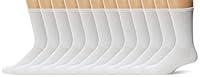 Algopix Similar Product 6 - Gildan Mens Stretch Cotton Crew Socks